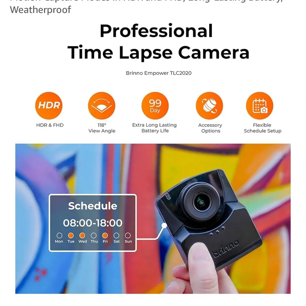 Brinno Time Lapse Camera